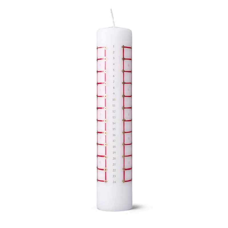 Bjørn wiinblad Eva kalenderljus 2026 5 cm, röd
