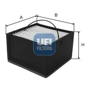 Bränslefilter UFI 26.062.00