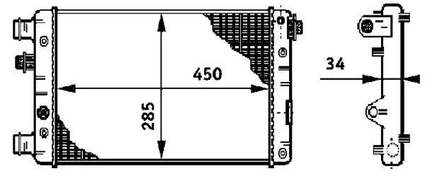 Kylare MAHLE CR 632 000S