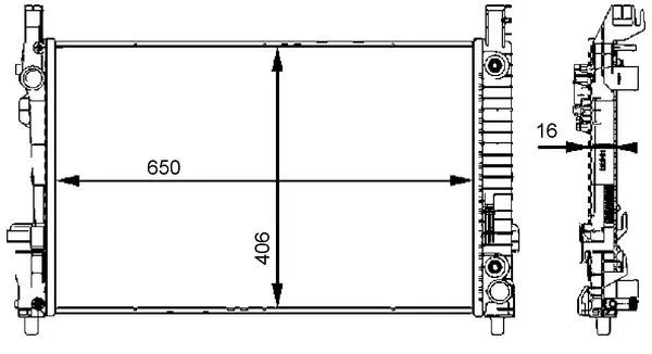 Kylare MAHLE CR 661 000S