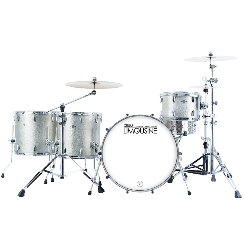 Drum Limousine Superior 24 SS trumset silver sparkle