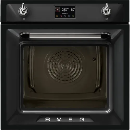 Inbyggnadsugn 68 L ångfunktion SOP6902S2PN Smeg Victoria sva