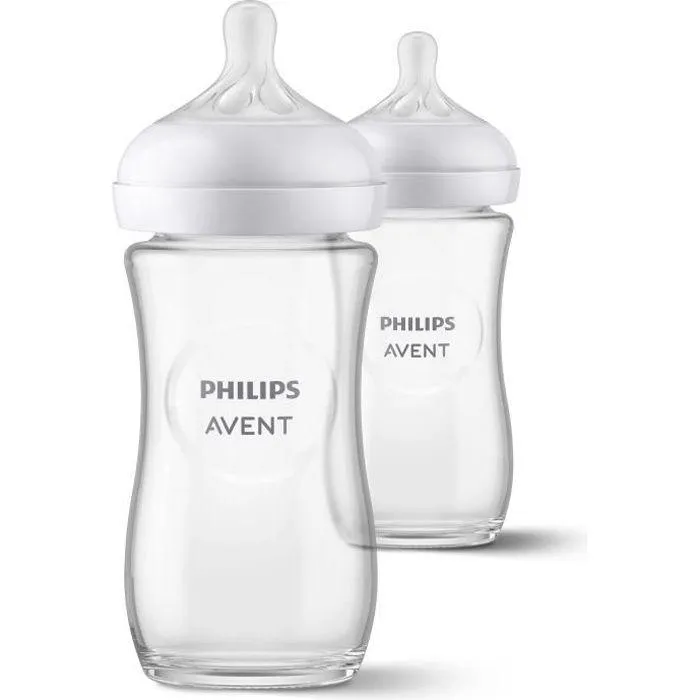Philips Avent Natural Response nappflaska, 3-6 mån, 240 ml, 2 st