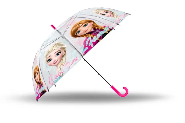 - Frost Rosa Paraply 48 cm