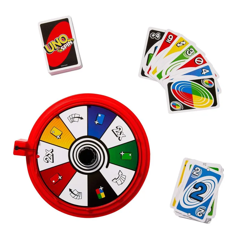 Mattel Games UNO Spin kortspel