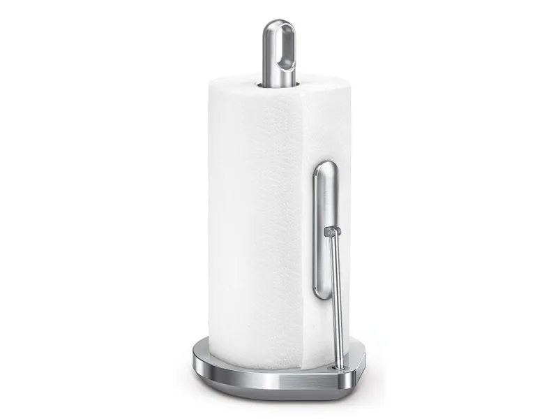 Simplehuman pappershanddukshållare, borstad