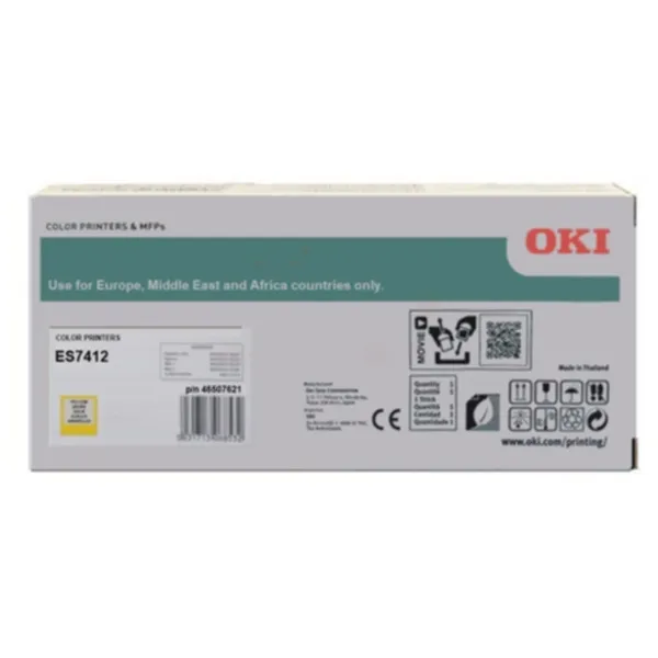 OKI Tonerkassett Gul (#8532)