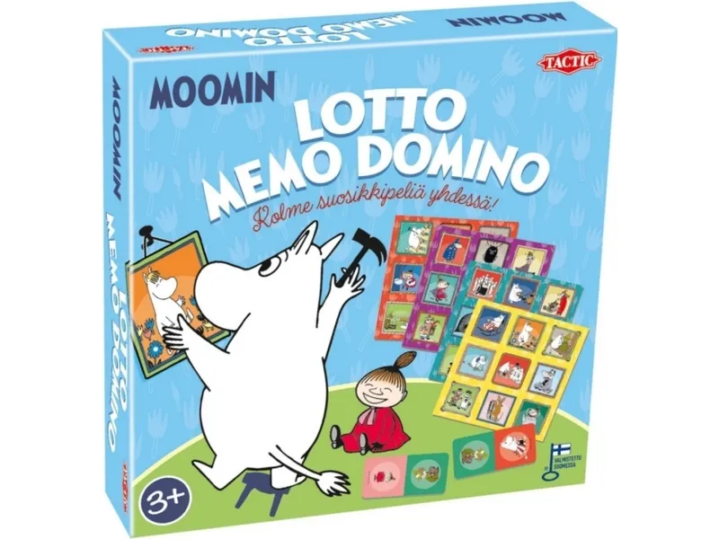 Tactic Mumin Spel 3-in-1