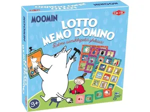 Tactic Mumin Spel 3-in-1