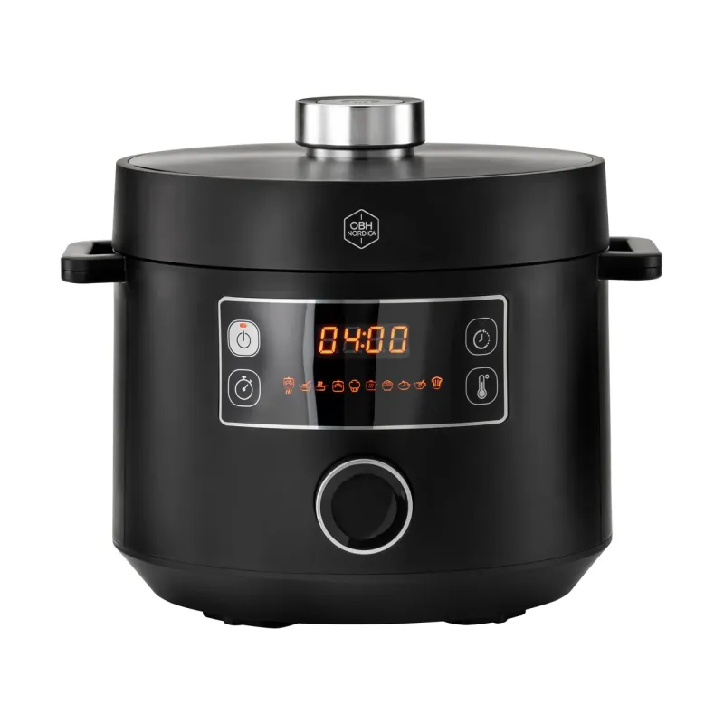 Obh nordica Turbo Cuisine multikokare 4,8 liter, svart