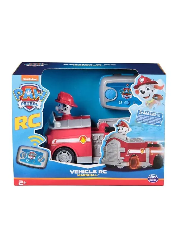 Paw Patrol 1:24 RC Radiostyrd Bil Marshall