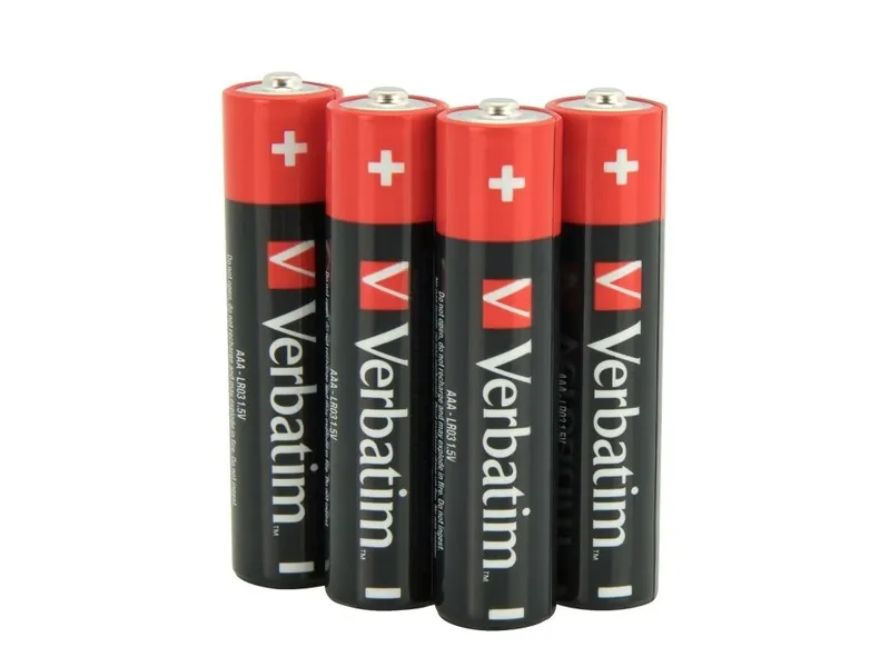 Verbatim battery - 4 x AAA / LR03 - Alkaline
