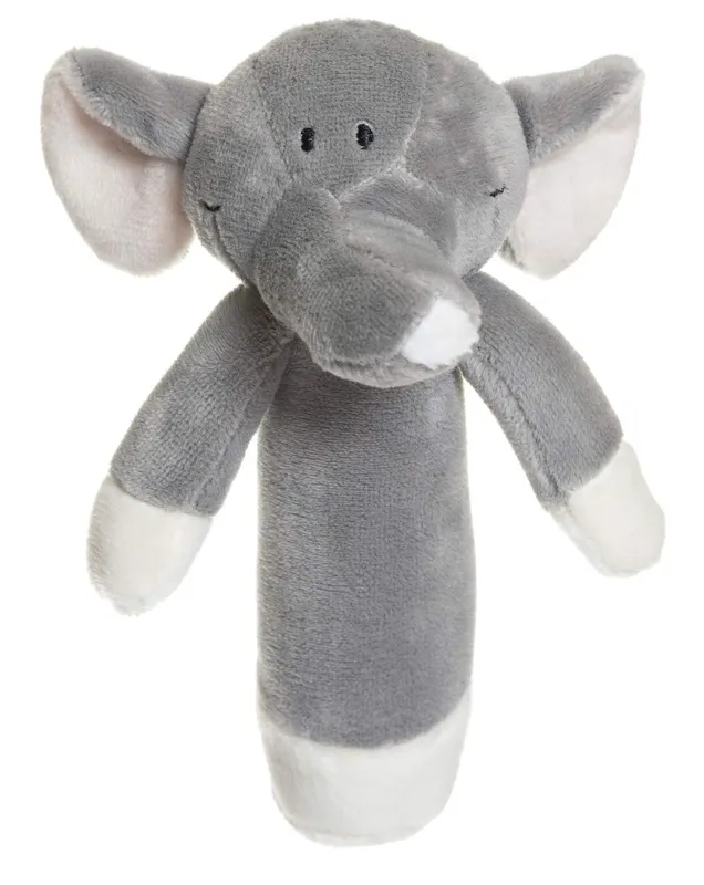 Diinglisar Skallra Elefant Grå Teddykompaniet