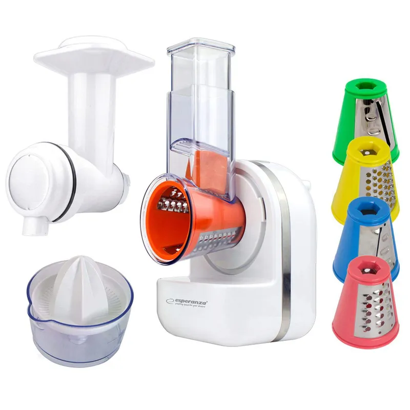 Esperanza EKM027 elektrisk rivjärn/spiralizer Plast Vit