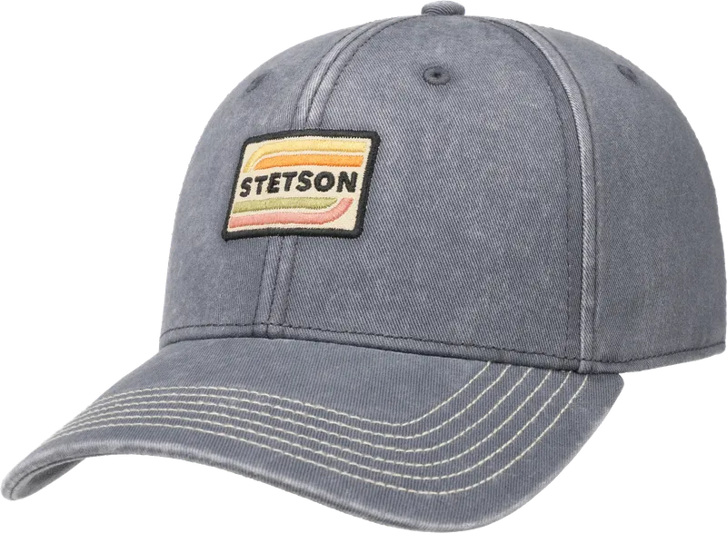 Stetson Lenloy Cotton Cap Grey