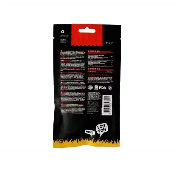 Dogman Meaty Kyckling & Ris Bitar Hundgodis 80g