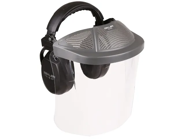 Zekler 380686600 Hörselskydd med visir och visirhållare