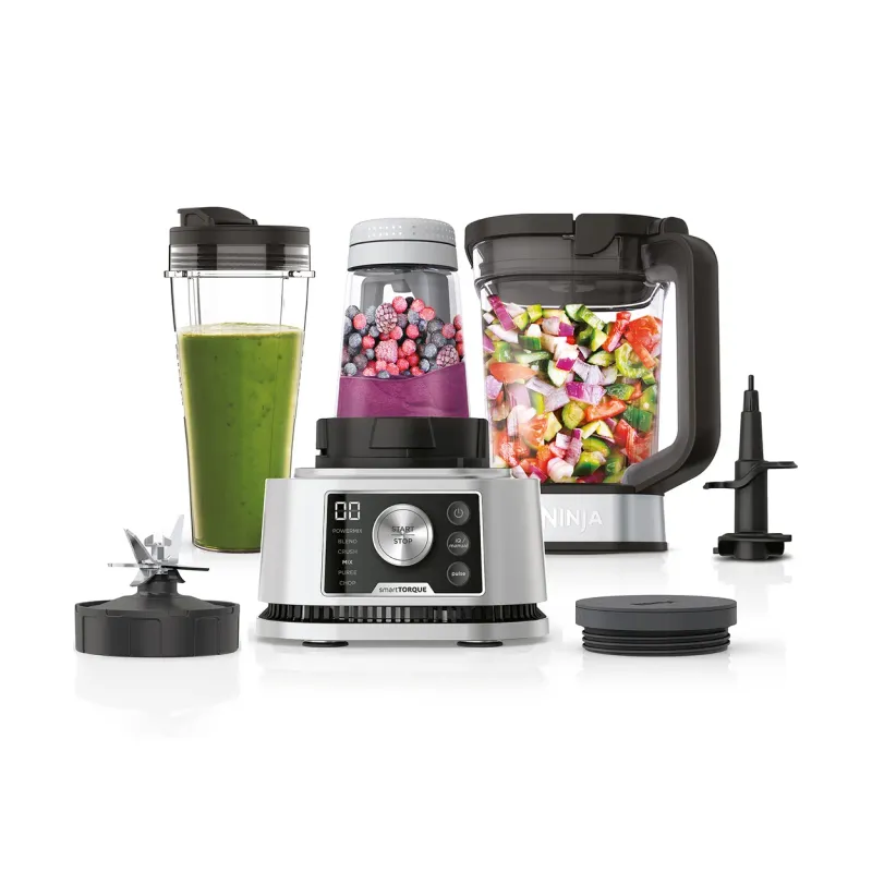 Ninja Blender 3-i-1 Foodi Power Nutri CB350EU - automatiska program - 2,1 l kanna, 700 ml och 400 ml skålar - 1200 W
