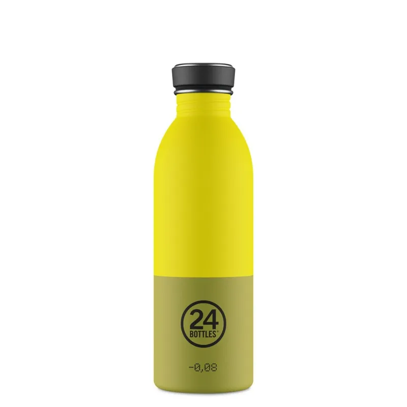 24Bottles Urban Bottle - Green / Yellow - 500 ml