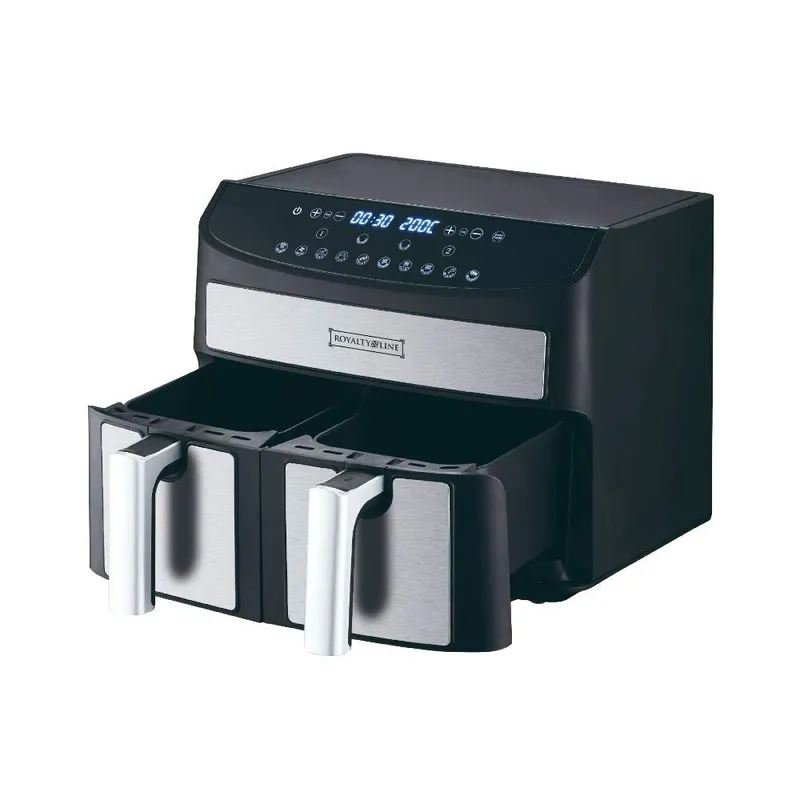 XXL Airfryer 7,6L med dobbel kurv og Smart Control