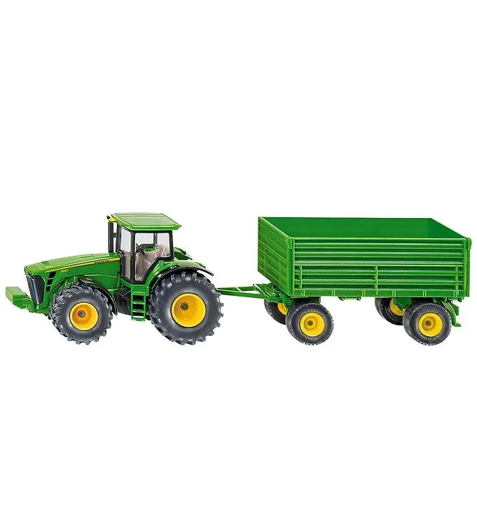 John Deere 8430 med Trailer – Grön – 1953 – Siku – 1:50