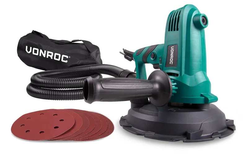 Tak och väggslip 750V - 180mm | Inkl. dammuppsamlare