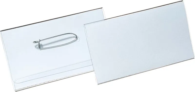 Namnskylt med nålfäste 40x75 cm 100-pack