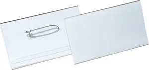 Namnskylt med nålfäste 40x75 cm 100-pack