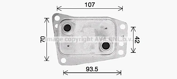 Oljekylare AVA COOLING SYSTEMS CN3327