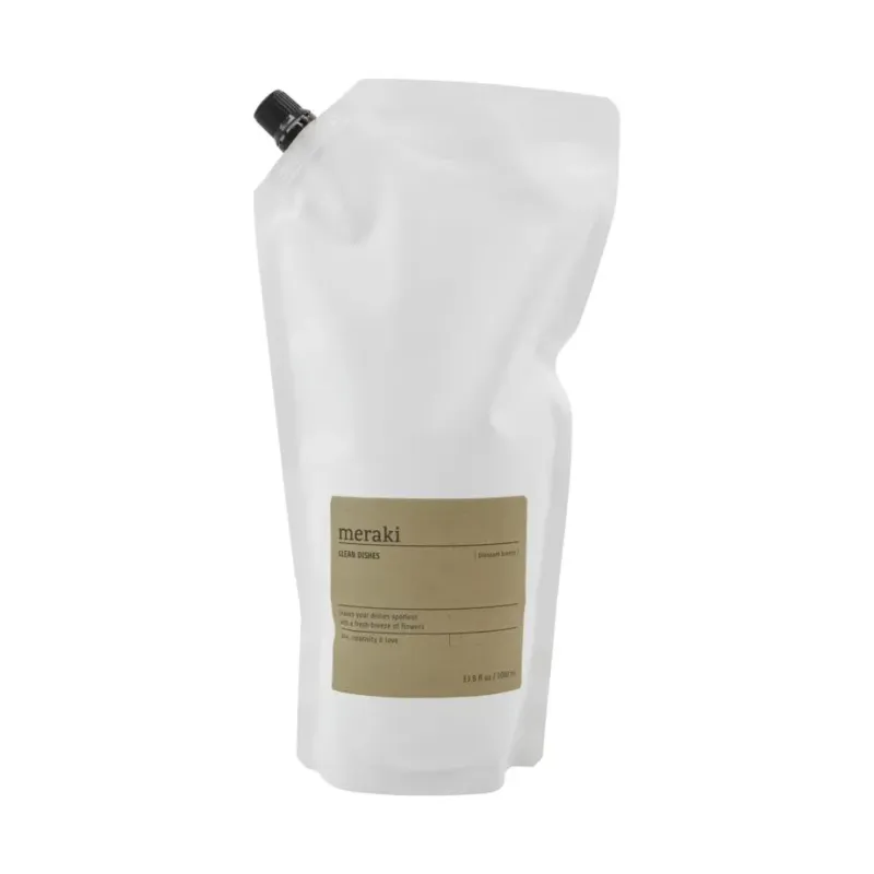 Meraki Blossom Breeze Diskmedel Refill 1l Vit