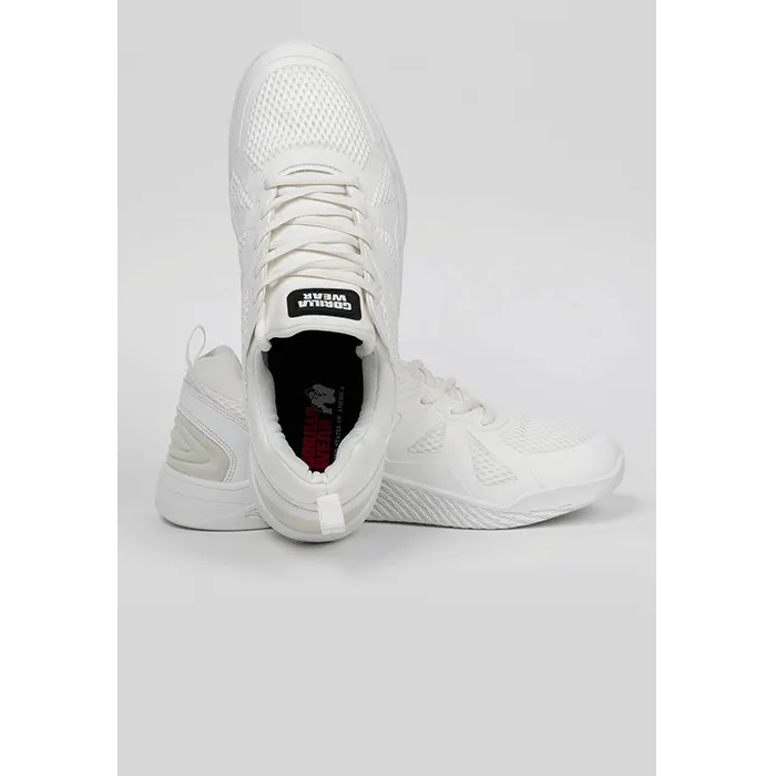 Gorilla Wear Gym Hybrids, White (#9914)