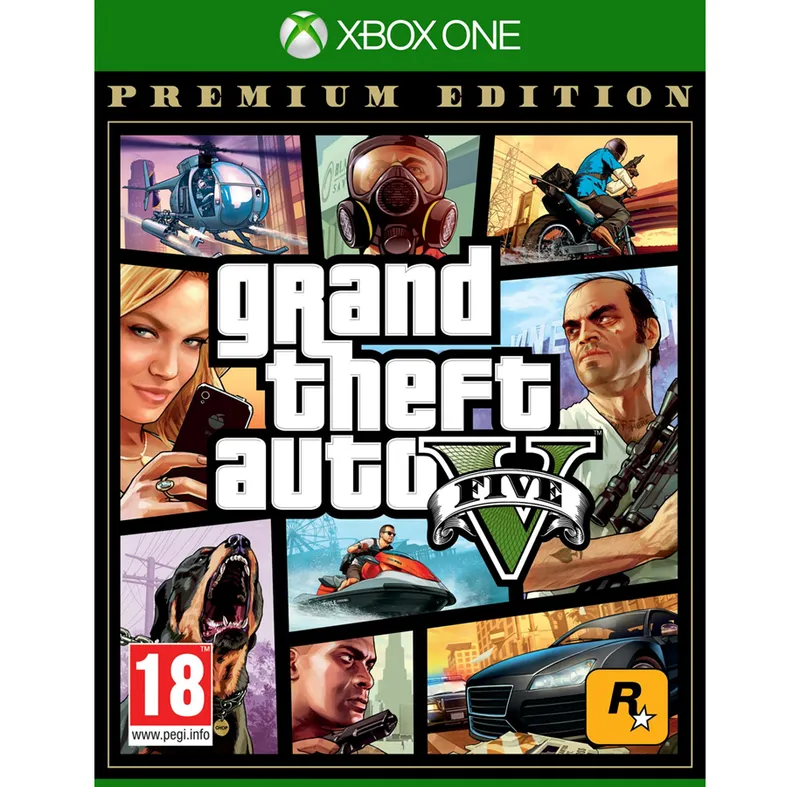 Grand Theft Auto V (Premium Edition) - Microsoft Xbox One - Action