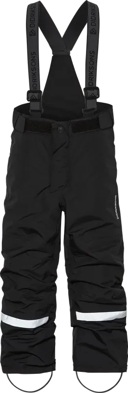 Didriksons Kids' Idre Pants 6 Black (#0606)