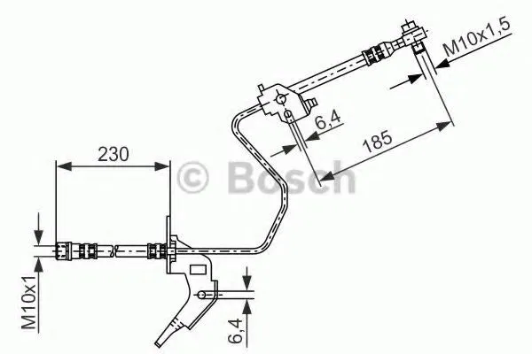 Bromsslang BOSCH 1 987 476 199