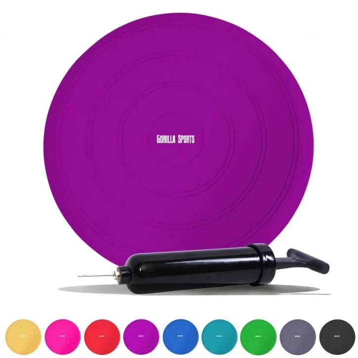 Balanskudde Balansdyna 33cm – Svart