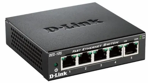 D-link Des-105 Nätverksswitch