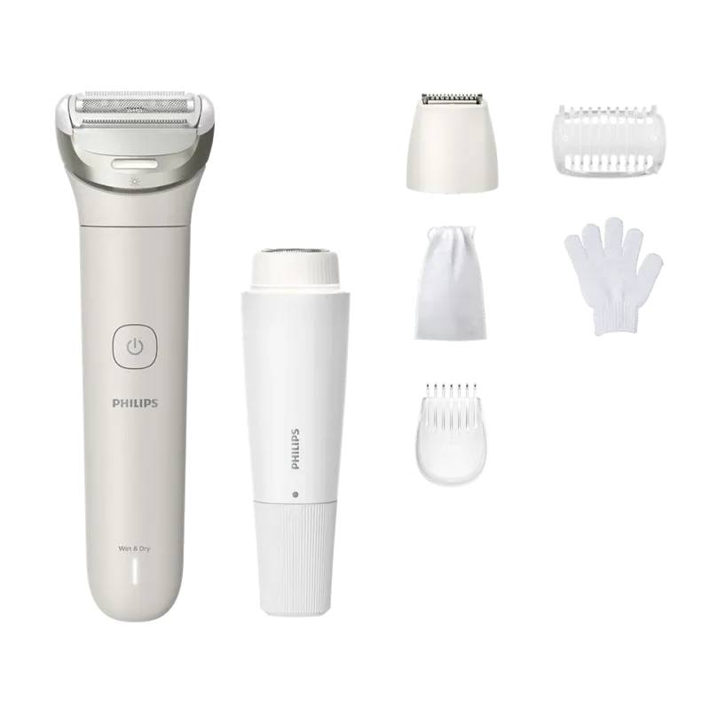 Lady Shaver Series 8000 Sladdlös rakapparat, våt- och torrakning BRL159/00