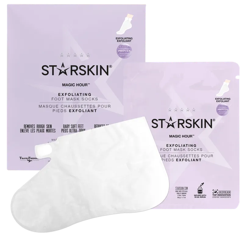 Starskin Magic Hour Exfoliating Foot Mask Socks – 50 g