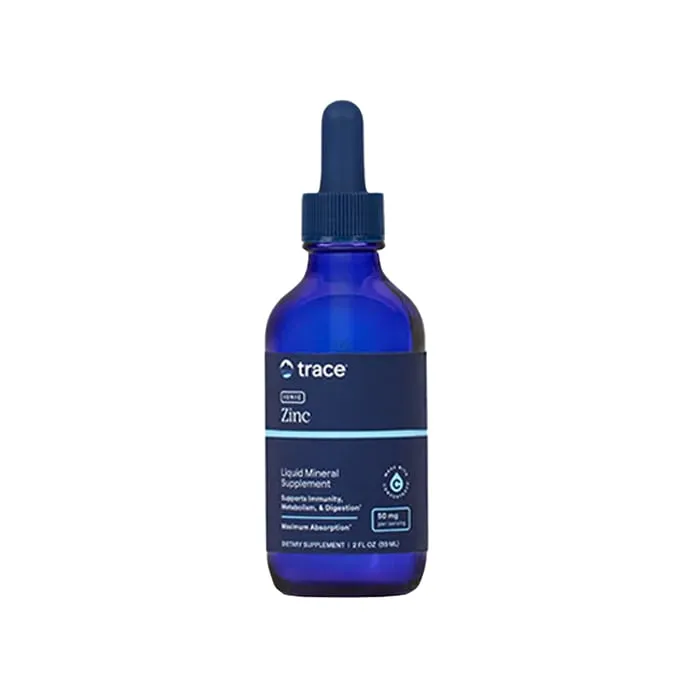 Trace Minerals - Flytande Jonisk Zink, 50 mg (59 ml)