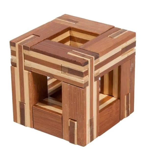Knep & Knåp, Bambu-3D-pussel – Magic Frame – Svårighetsgrad 3