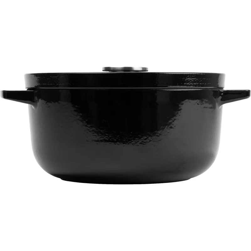 Kitchenaid Gjutjärnsgryta 22 cm/3,3 liter, onyx black