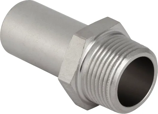 Geberit Adapter mt w/ plend stst d22-r3/4
