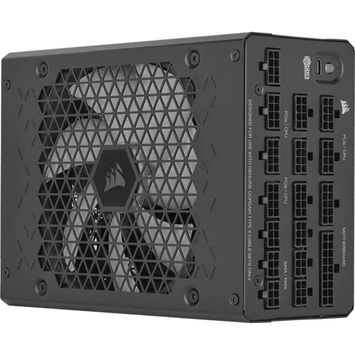 Corsair HXi Series HX1200i Strömförsörjning - 1200 Watt - 140 mm - 80 Plus Platinum certificate