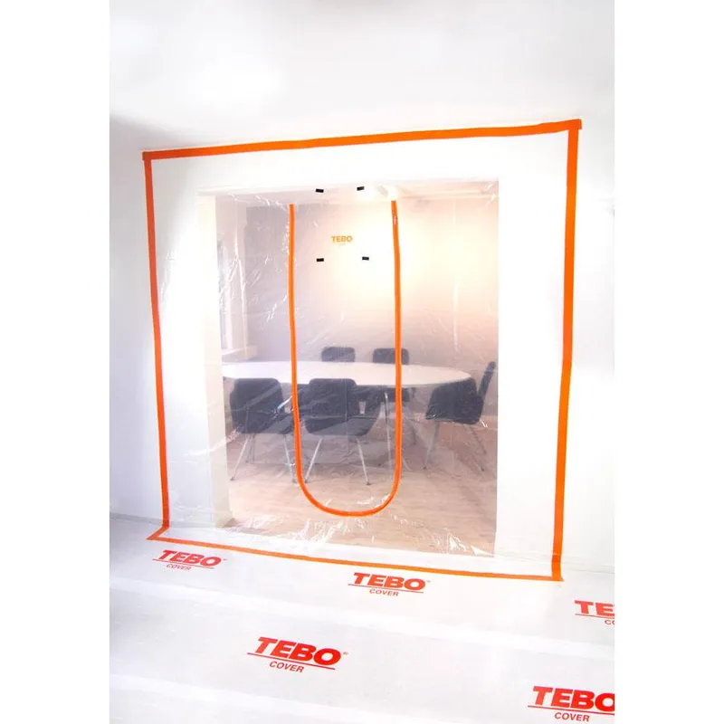 TEBO Cover 869632 Blixtlåsdörr XL, U-form