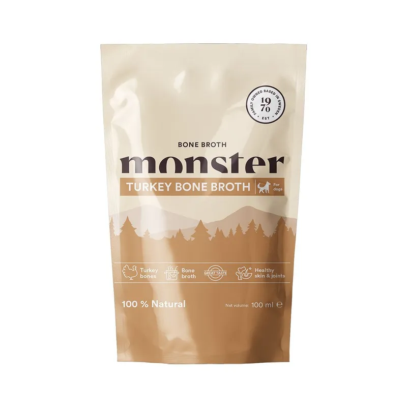Monster Dog Bone Broth Turkey 100 ml