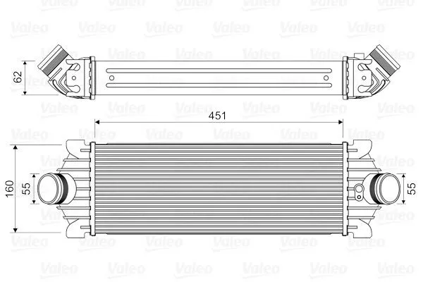 Intercooler VALEO 818644
