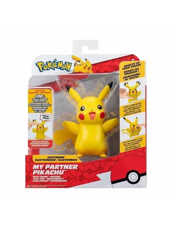 Pokemon My Partner Pikachu - interactive figure 11 cm