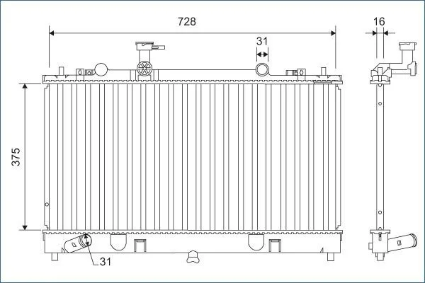 Kylare VALEO 701168