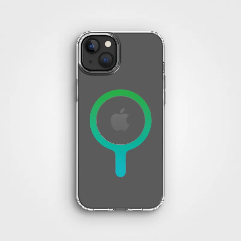 iPhone Clear Case with MagSafe Ring Bundle | agood company, iPhone 15 Plus #7012