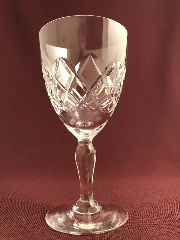 Orrefors – Karolina – Vit Vins glas Design Gunnar Cyren
